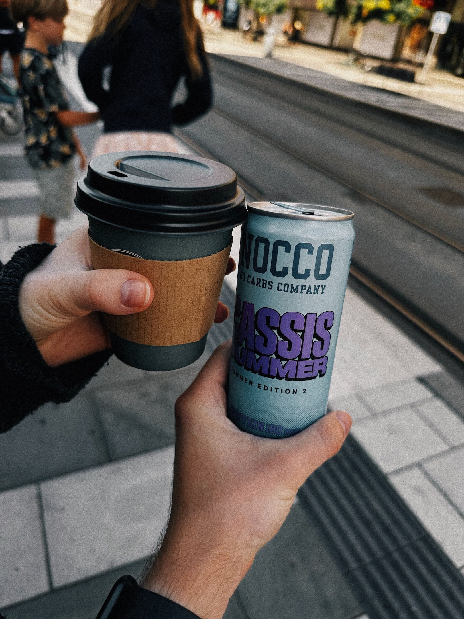 My favorite drink, a can of NOCCO.